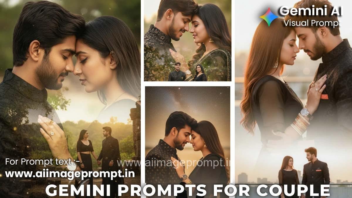 Create Viral Double Exposure Photos with Google Gemini AI Prompt Couple