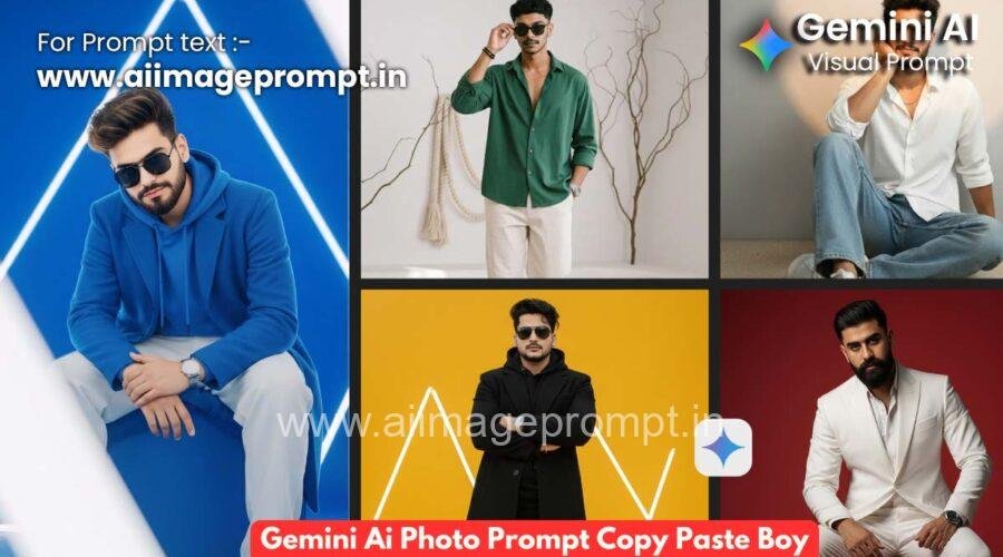 Top 100 Studio Style Gemini Ai Photo Prompt Copy Paste Boy