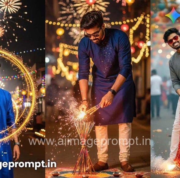 diwali vibes photo generated by gemini ai