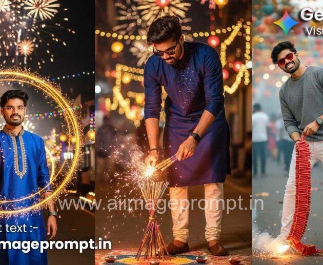 diwali vibes photo generated by gemini ai