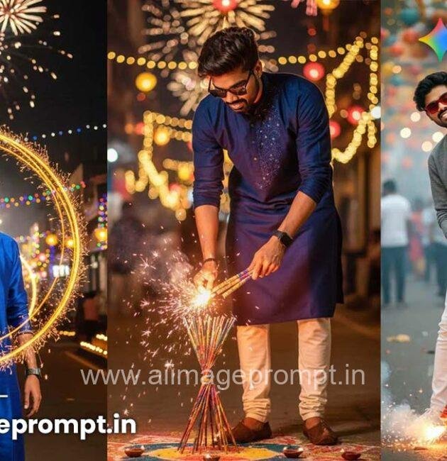 diwali vibes photo generated by gemini ai