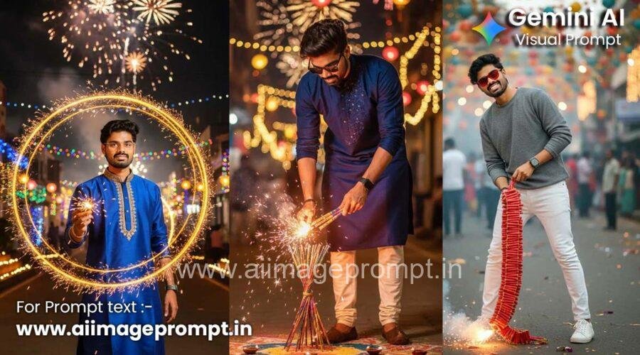 diwali vibes photo generated by gemini ai