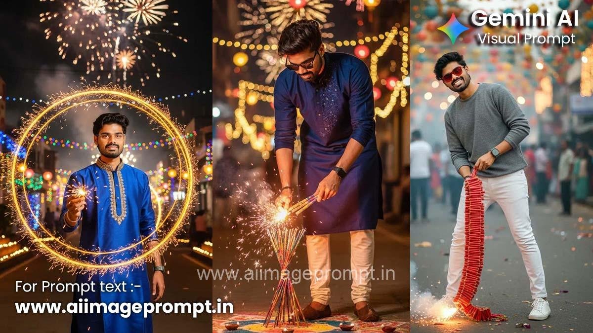diwali vibes photo generated by gemini ai